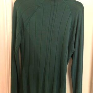Free People Long Sleeve Knit shirt - Lettuce edged sleeves and hems.
